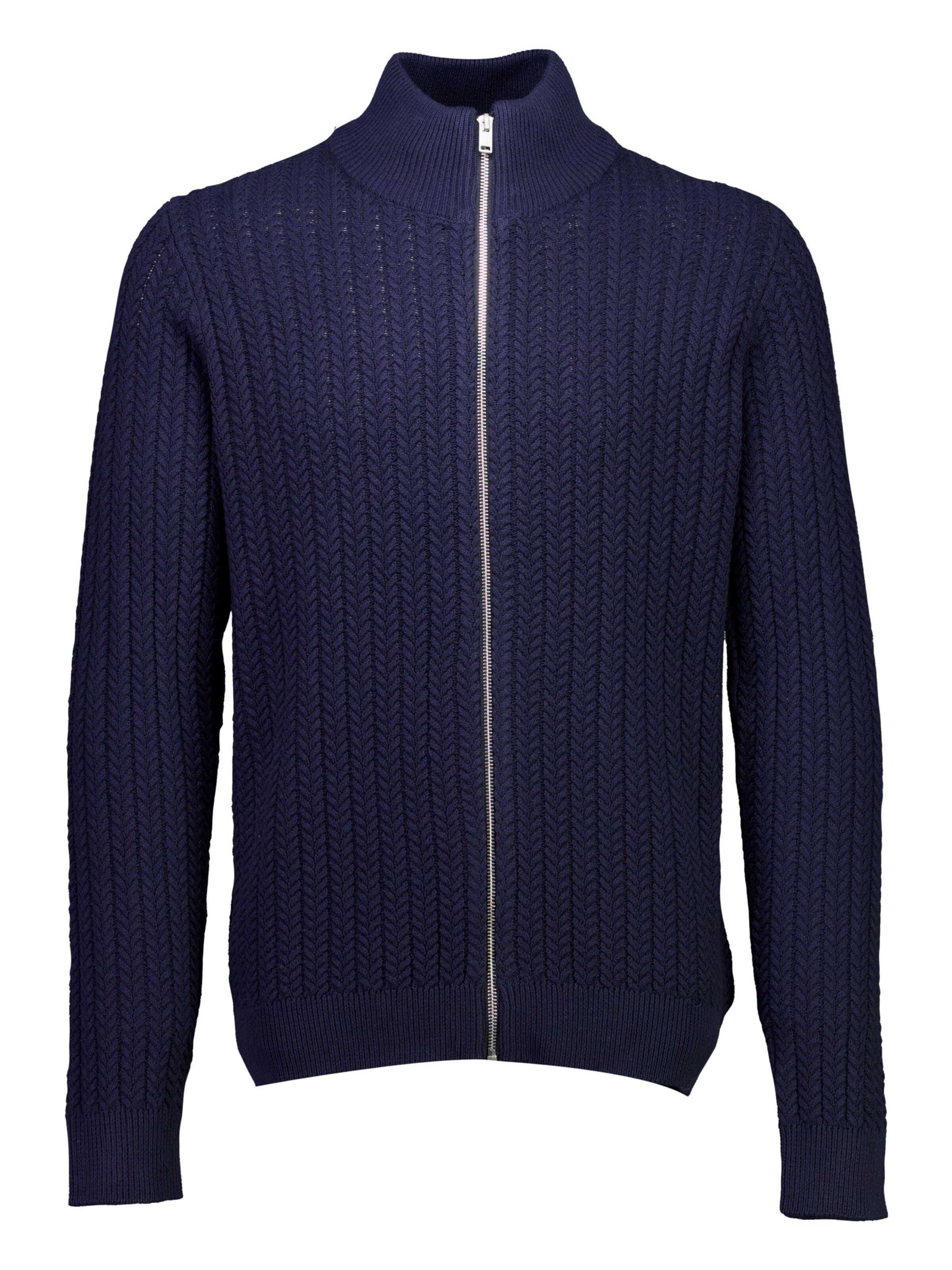 Vestes en maille Lindbergh en bleu : devant