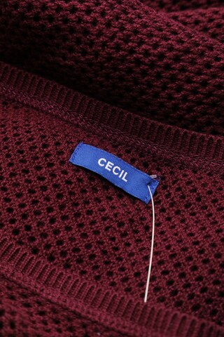 CECIL Sweater & Cardigan in S in Red