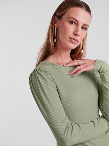 PIECES Shirt 'RUKA' in Groen