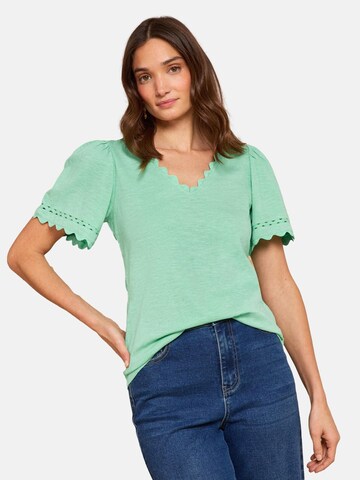 love & roses Shirt in Green: front