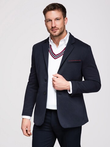 Ombre Slim fit Business-colbert in Blauw