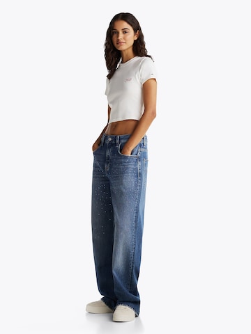 Maglietta di Tommy Jeans in bianco