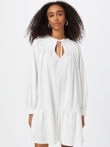 Robe-chemise 'Eleani' BOSS en blanc : devant