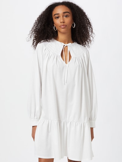 BOSS Casual Shirt Dress 'Eleani' in Off white, View model