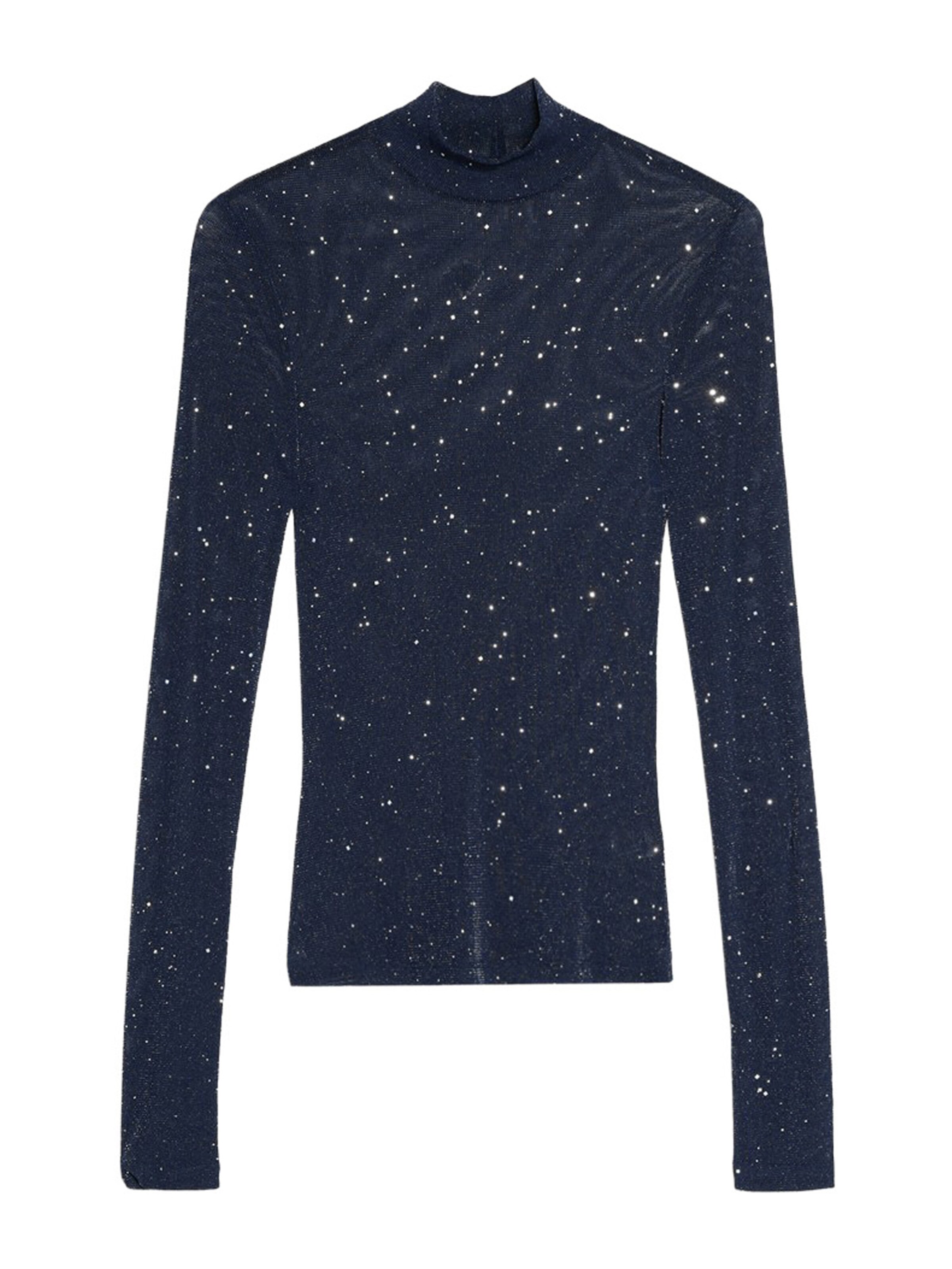Bershka Shirt in Blue: front