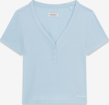 mėlyna GUESS JEANS Marškinėliai: priekis