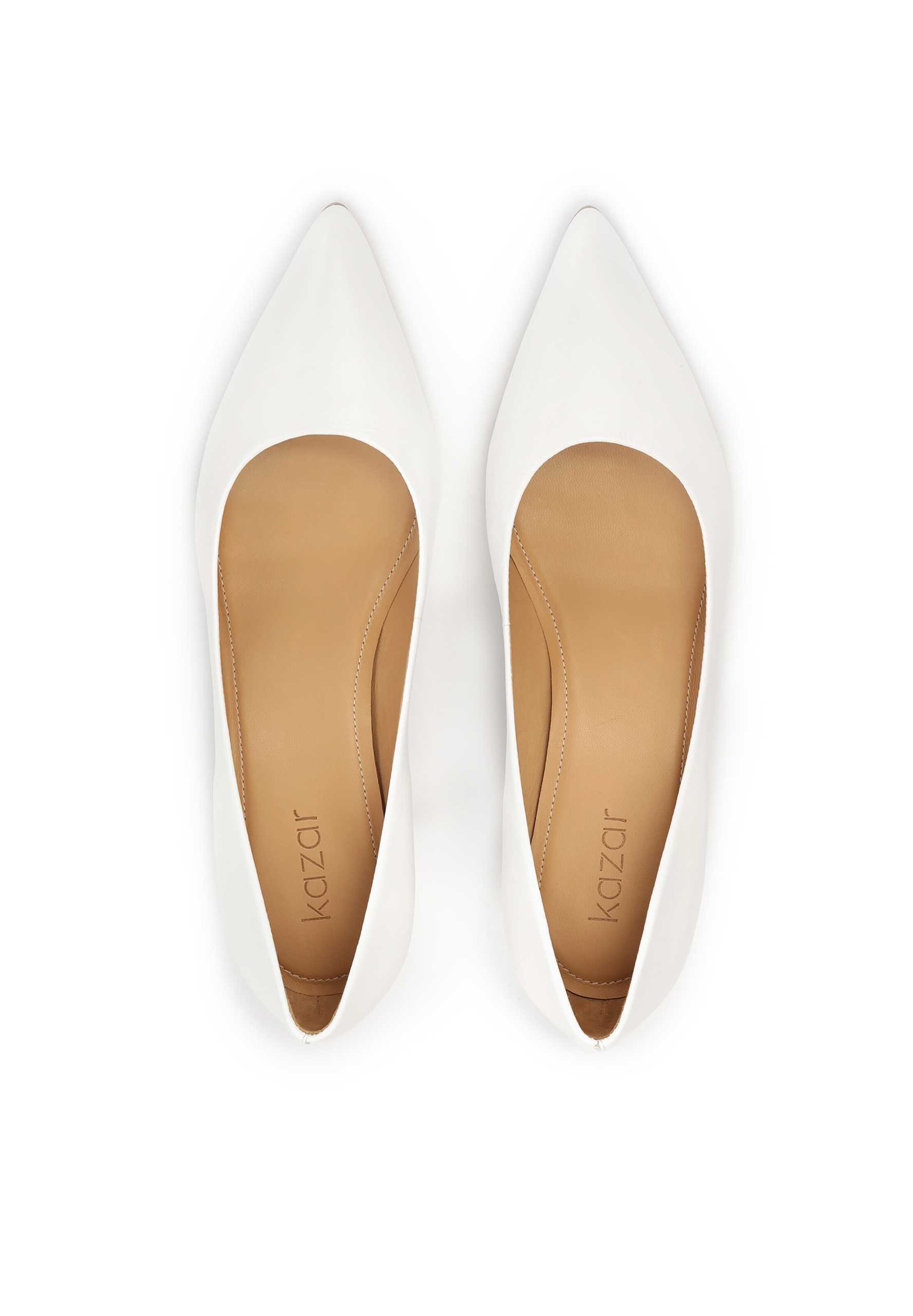 Décolleté di Kazar in bianco