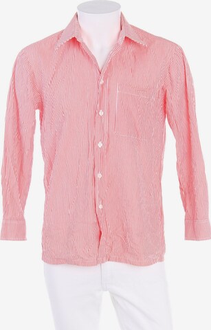 UNBEKANNT Button Up Shirt in S in Red: front