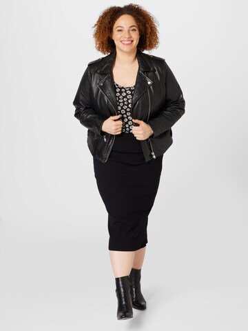 Top di Dorothy Perkins Curve in nero