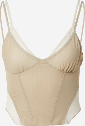 LeGer by Lena Gercke Топ 'Chinara' в Бежевый: спереди