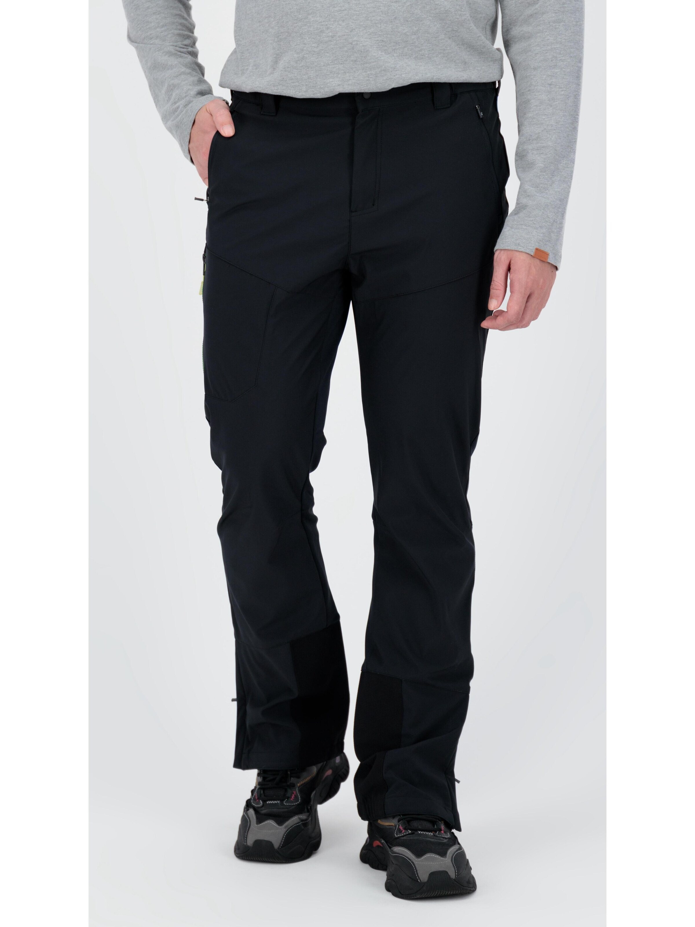 KILLTEC Weatherproof pants 'KOW 48' in Black: front