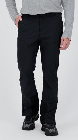 KILLTEC Weatherproof pants 'KOW 48' in Black: front