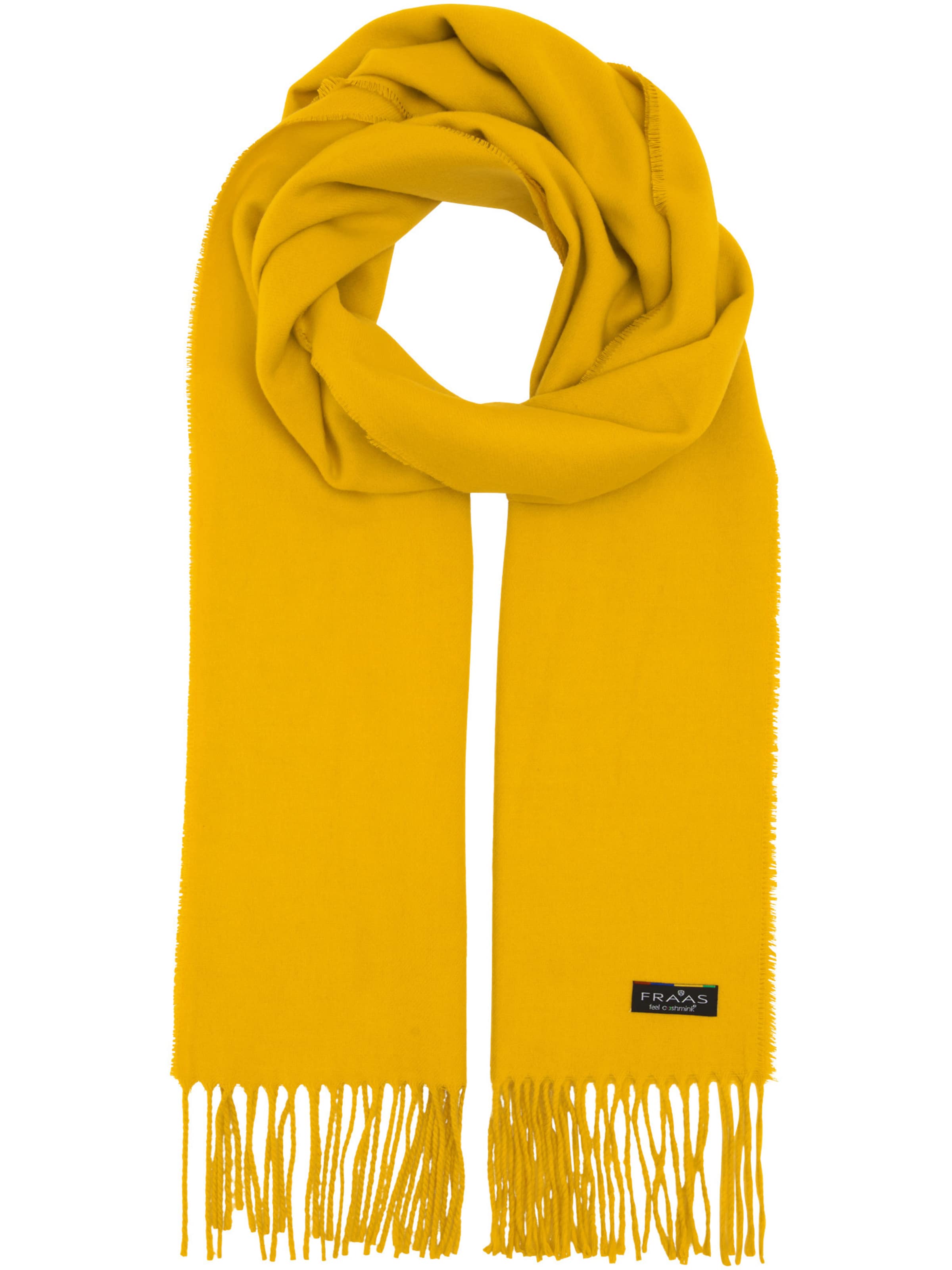 FRAAS Scarf in Yellow: front