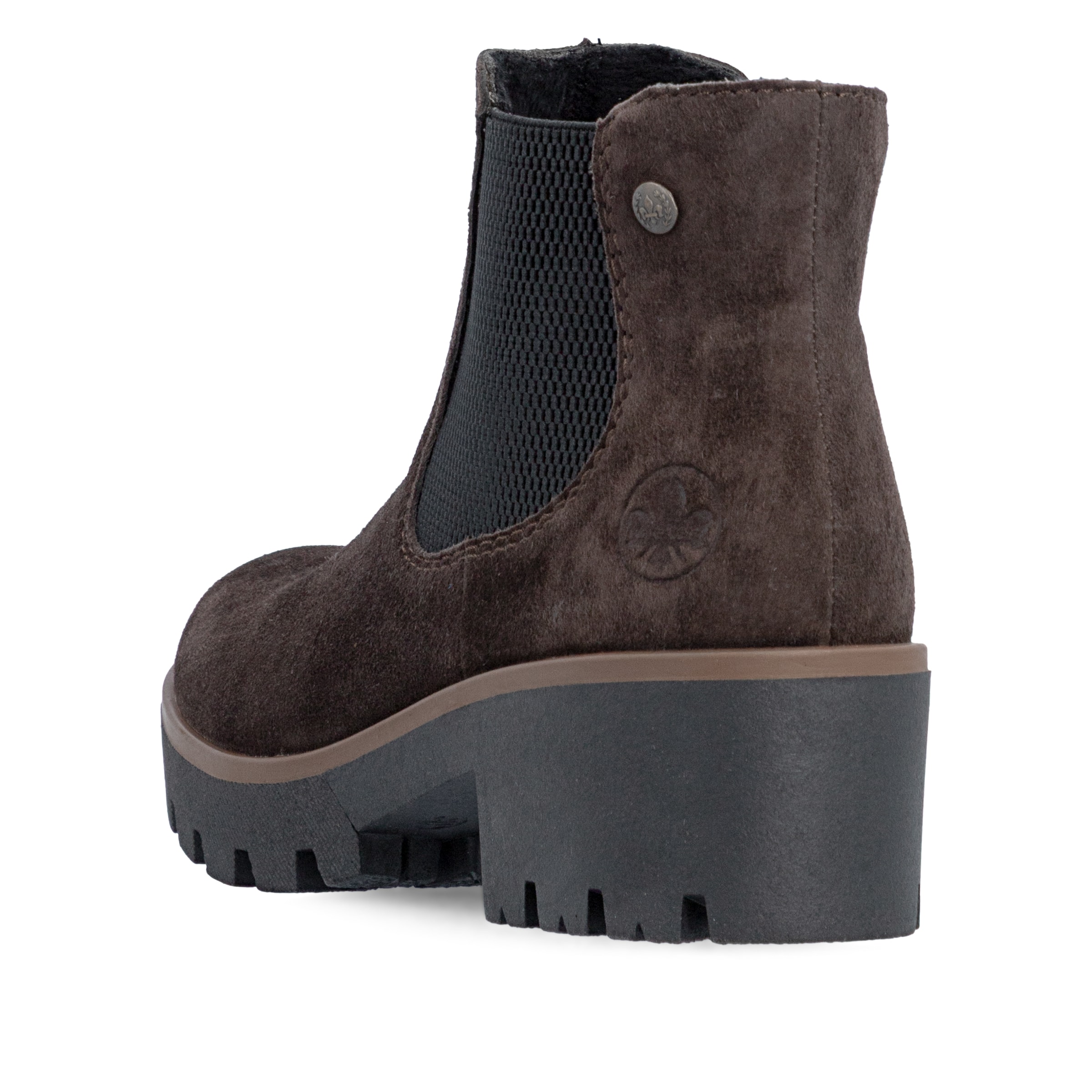 Chelsea Boots Rieker en marron