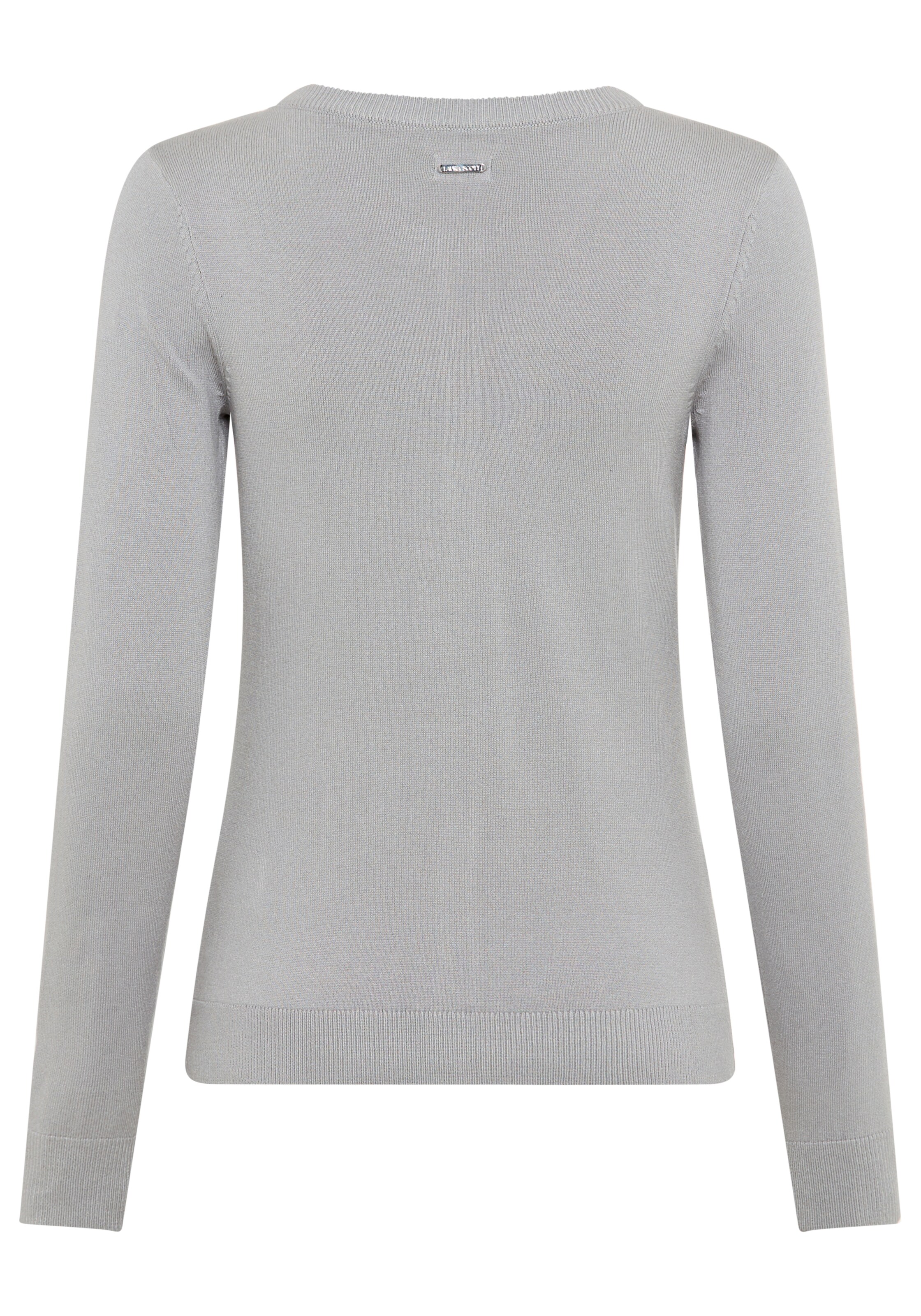 LAURA SCOTT Knit Cardigan in Grey