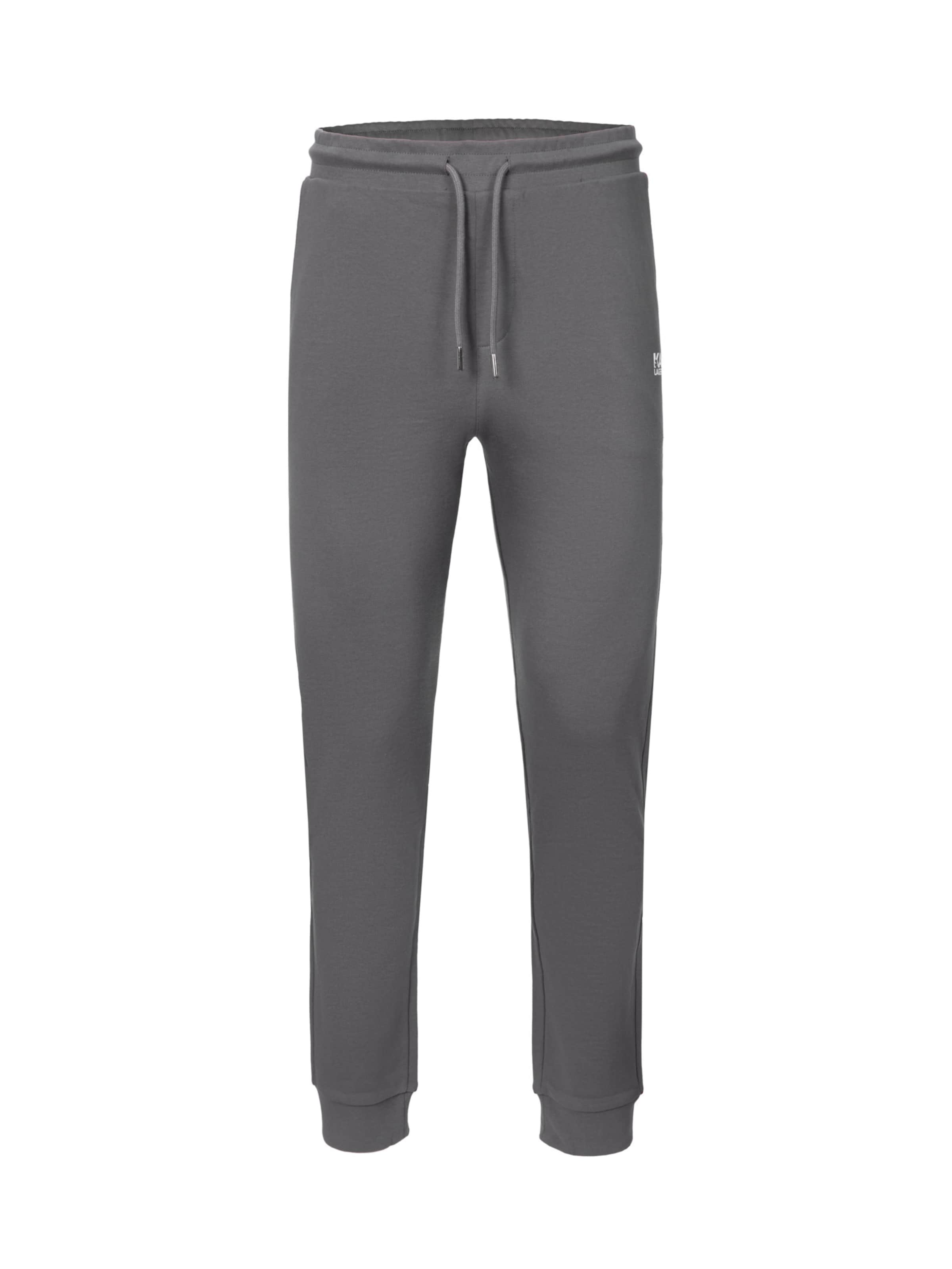 Karl Lagerfeld Tapered Hose '705426' in Grau: Vorderseite