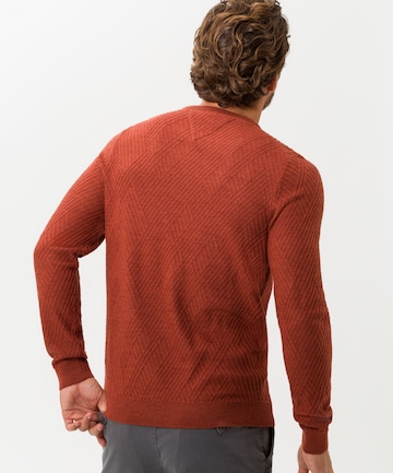 BRAX Regular Fit Pullover 'Rick' in Rot