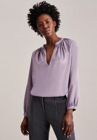 SEIDENSTICKER Blouse 'Schwarze Rose' in Purple: front