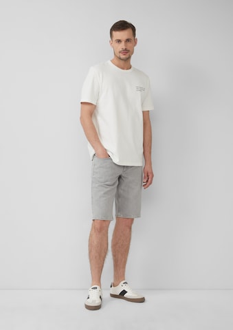 T-Shirt s.Oliver en blanc