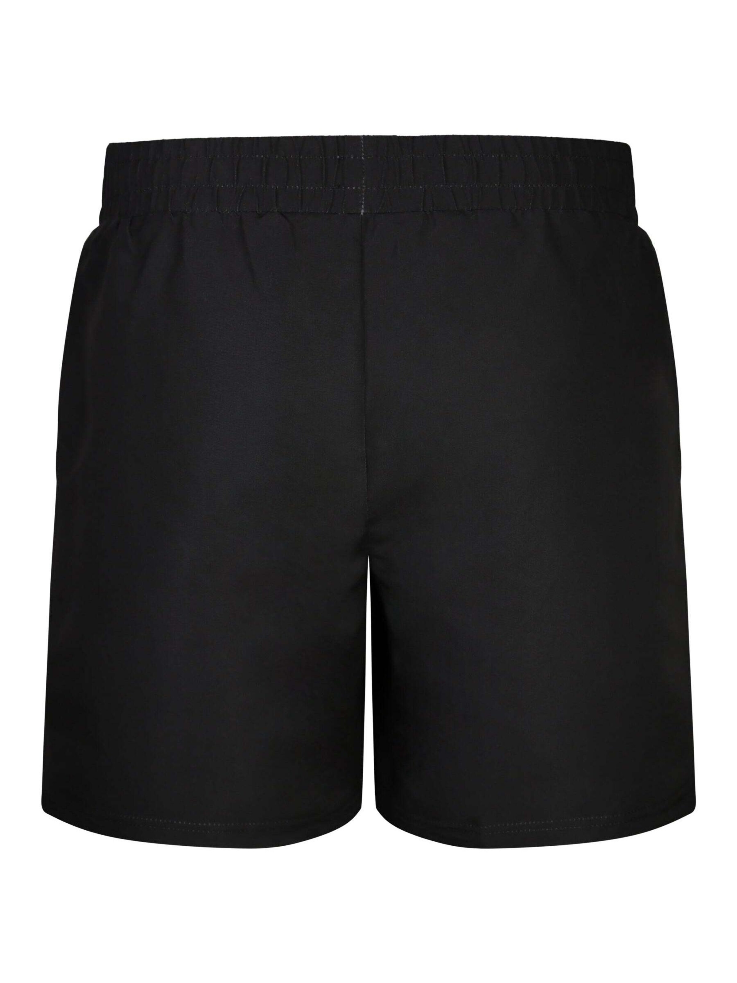 SikSilk Badeshorts in Schwarz