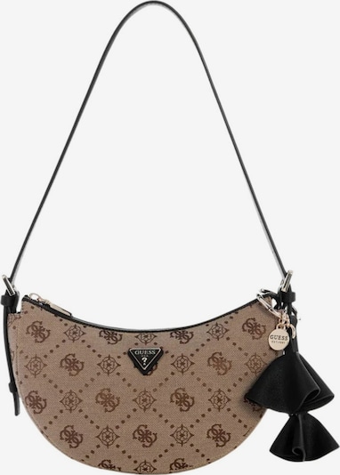 GUESS Torba za na rame 'Guess Sac Bandoulière Katie Latte Logo/Black' veličine One Size u crna, Pregled proizvoda