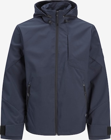 Veste mi-saison 'Flit' JACK & JONES en bleu : devant