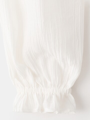 MANGO TEEN Блуза в бяло