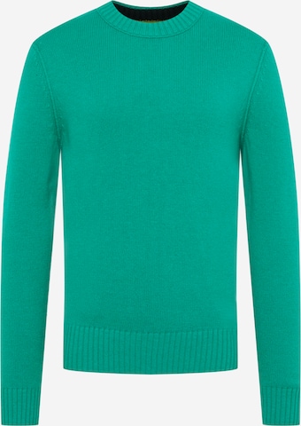 Pullover 'Kruy' di BOSS Orange in verde: frontale