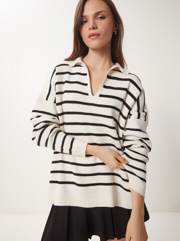 Happiness İstanbul Pulóver - fehér