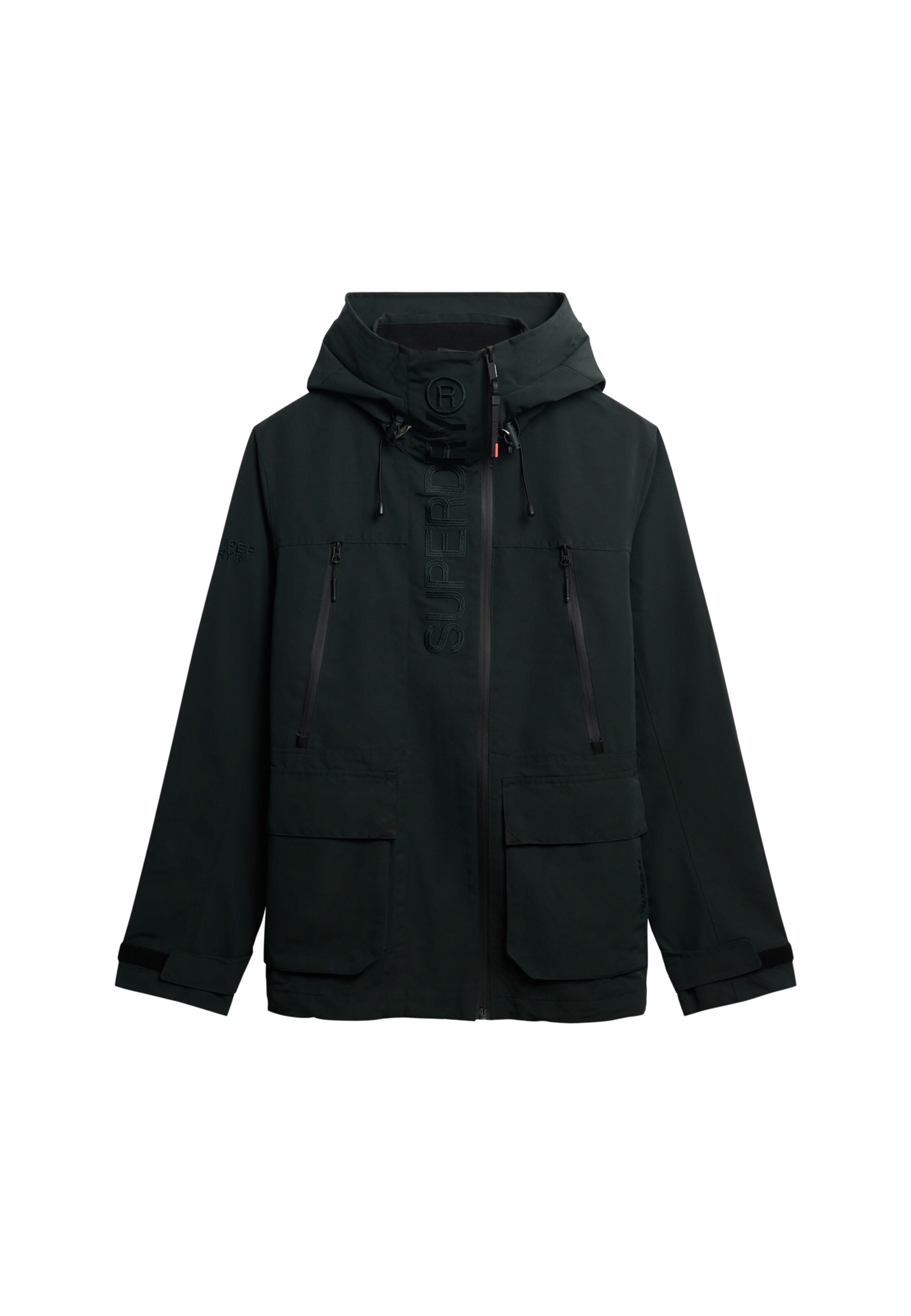 Superdry Tussenjas in Groen: voorkant