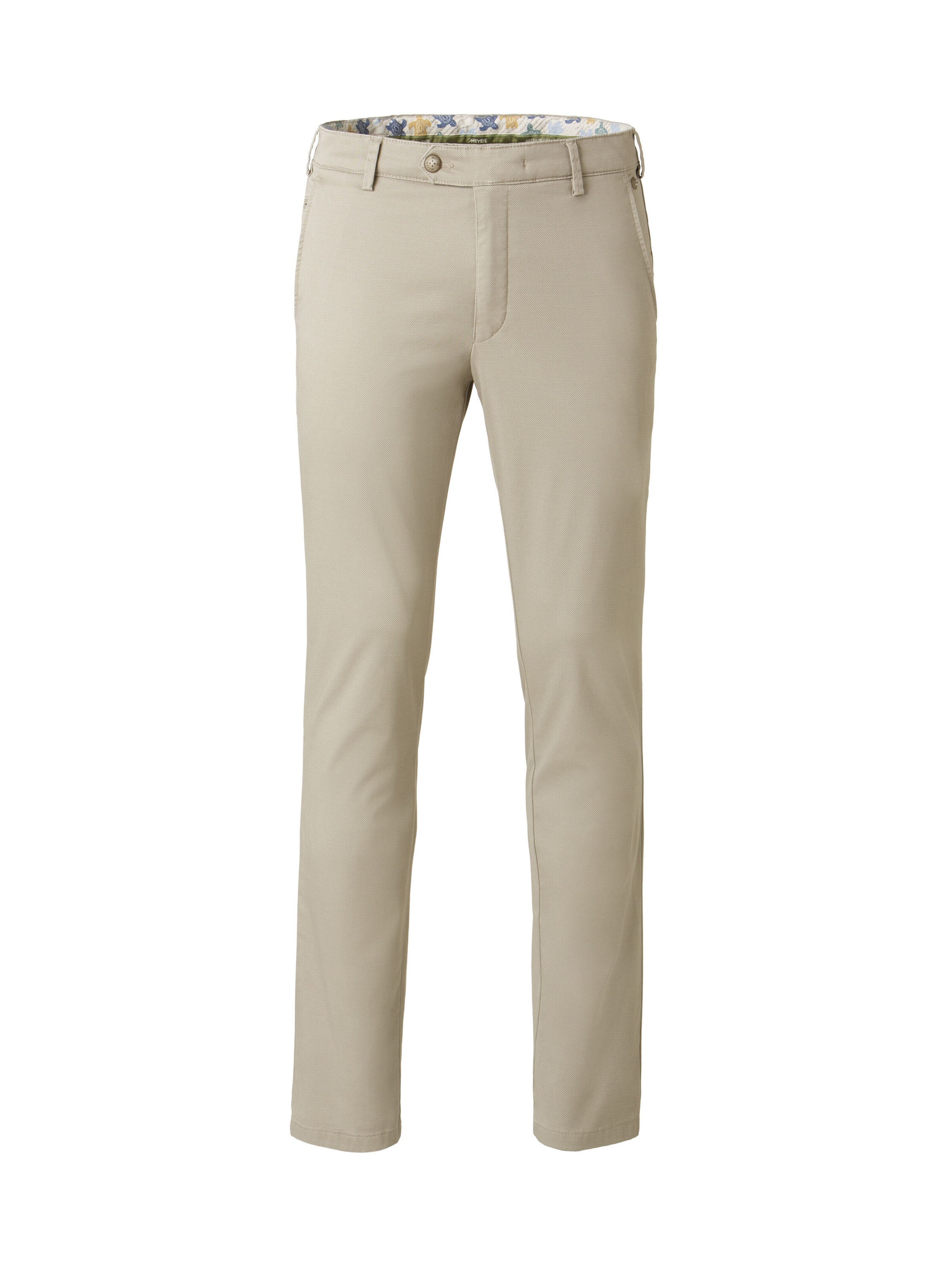 MEYER Regular Chino trousers 'Bonn' in Beige: front