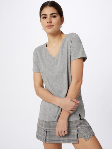 Superdry Tričko – šedá: přední strana