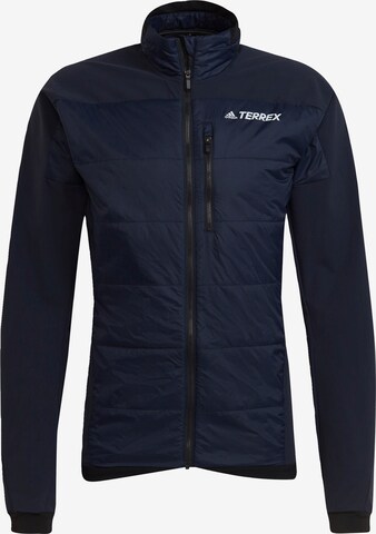 Veste outdoor ADIDAS TERREX en bleu : devant