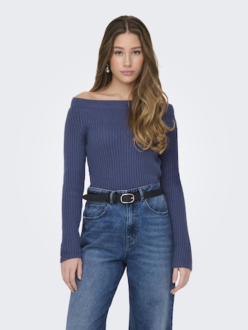 JDY - Jersey en azul: frente