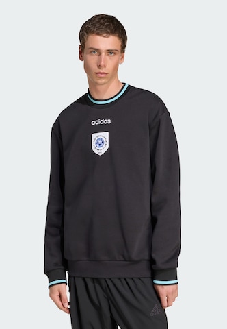 ADIDAS ORIGINALS Sweatshirt in Zwart: voorkant