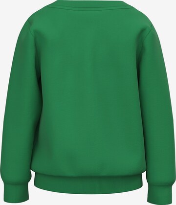 NAME IT Sweatshirt 'VILDAR' i grønn