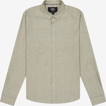 Coupe regular Chemise 'Rodes' Le Temps Des Cerises en vert : devant