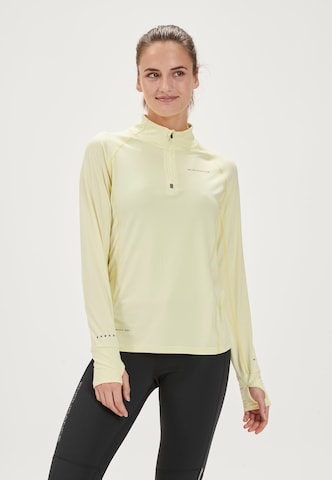 ENDURANCE Functioneel shirt 'Canna V2' in Beige: voorkant