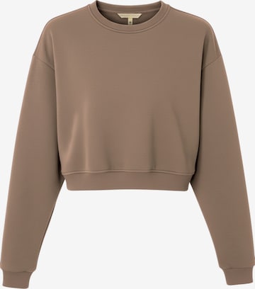 Organication Sweatshirt in Brown: front
