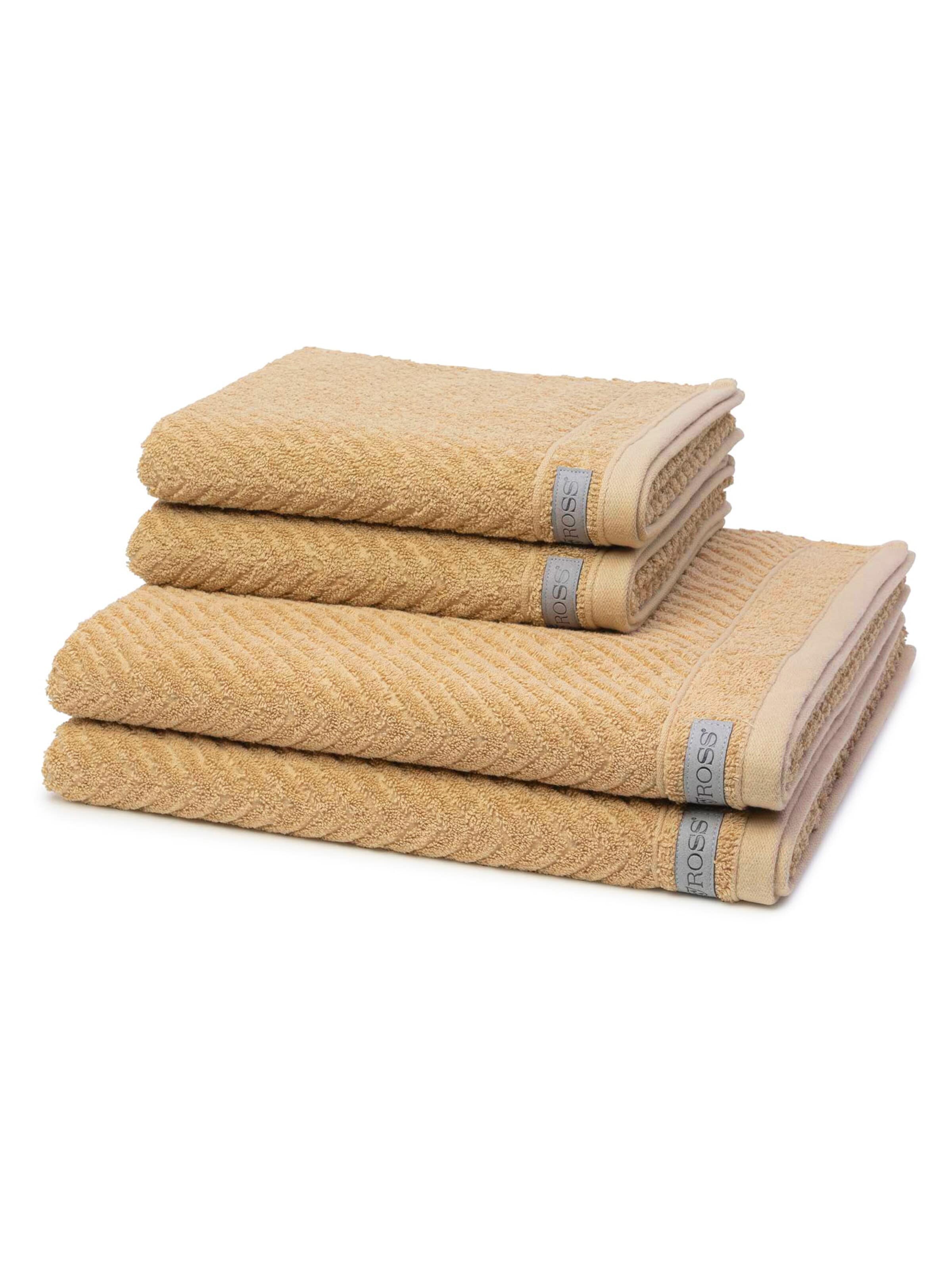 ROSS Towel 'Smart' in Brown: front