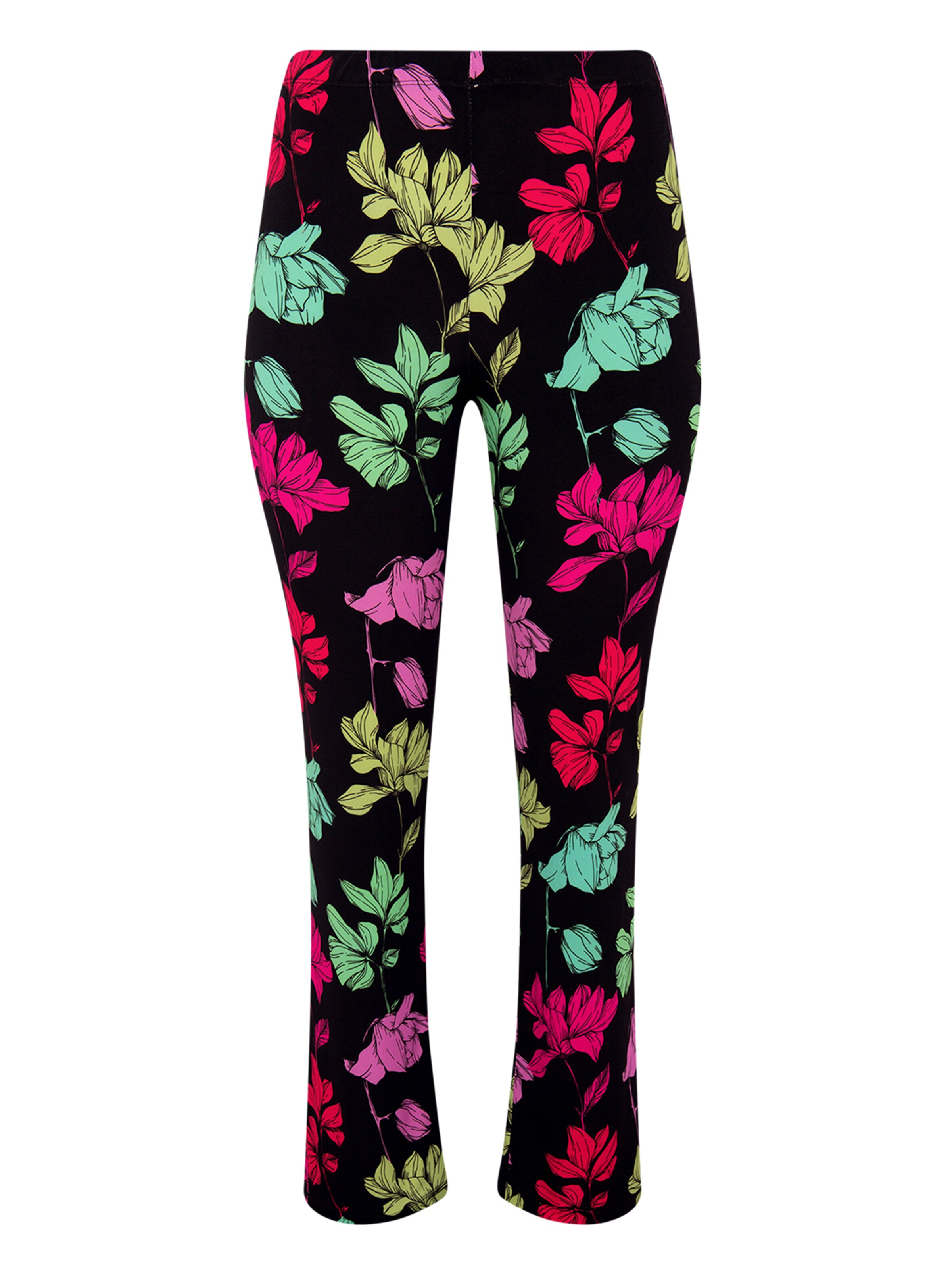 YOEK Loosefit Hose in Schwarz: Vorderseite