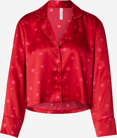 Pižaminiai marškinėliai iš Hunkemöller, spalva – rožių spalva / raudona, Prekių apžvalga