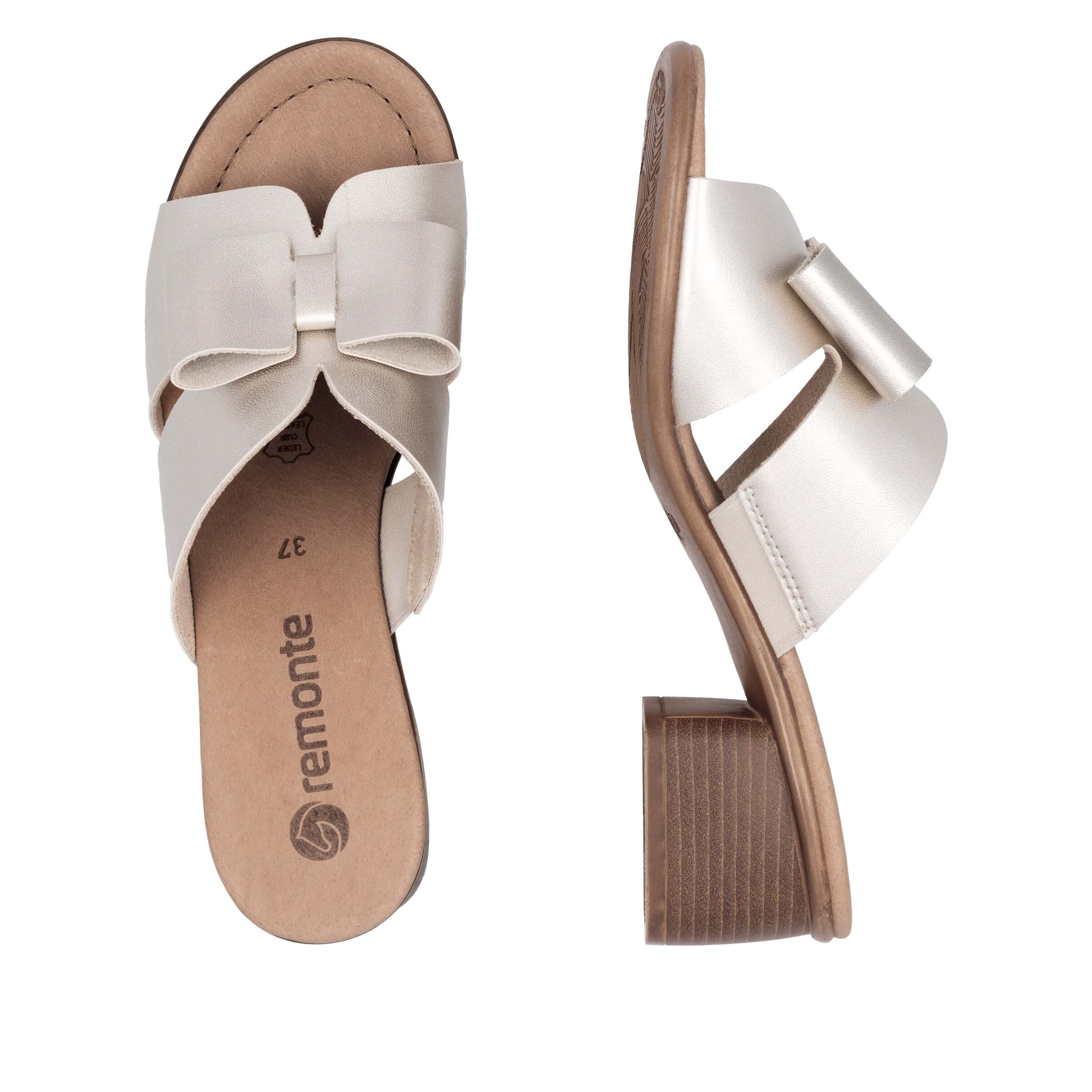 REMONTE Mules in Silver