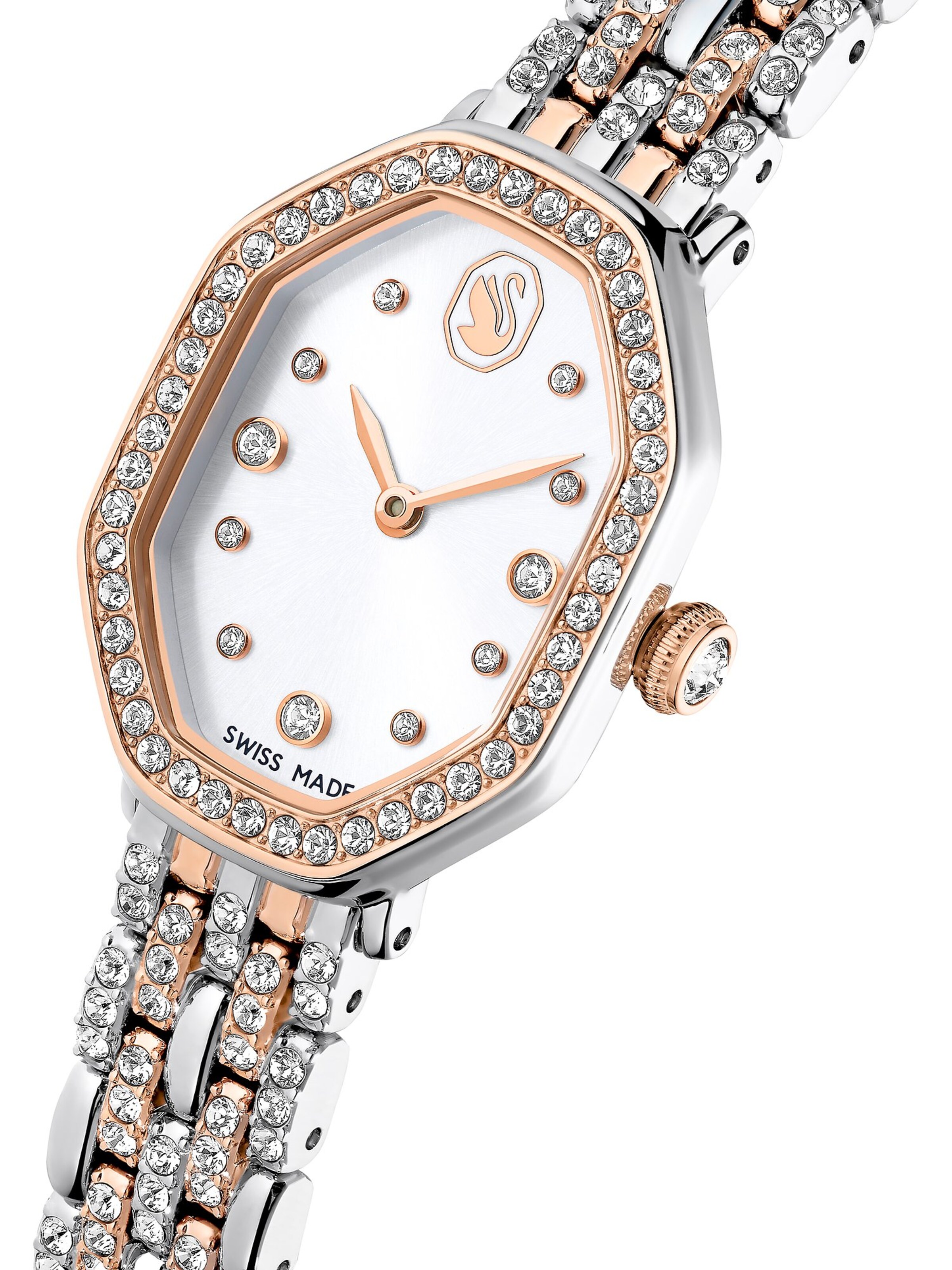 Swarovski Analoguhr in Pink