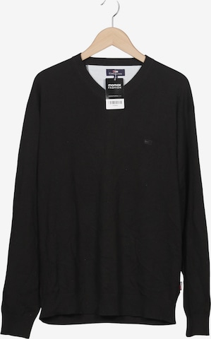 Commander Pullover L-XL in Schwarz: Vorderseite