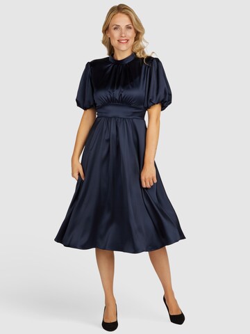 Robe de cocktail KLEO en bleu