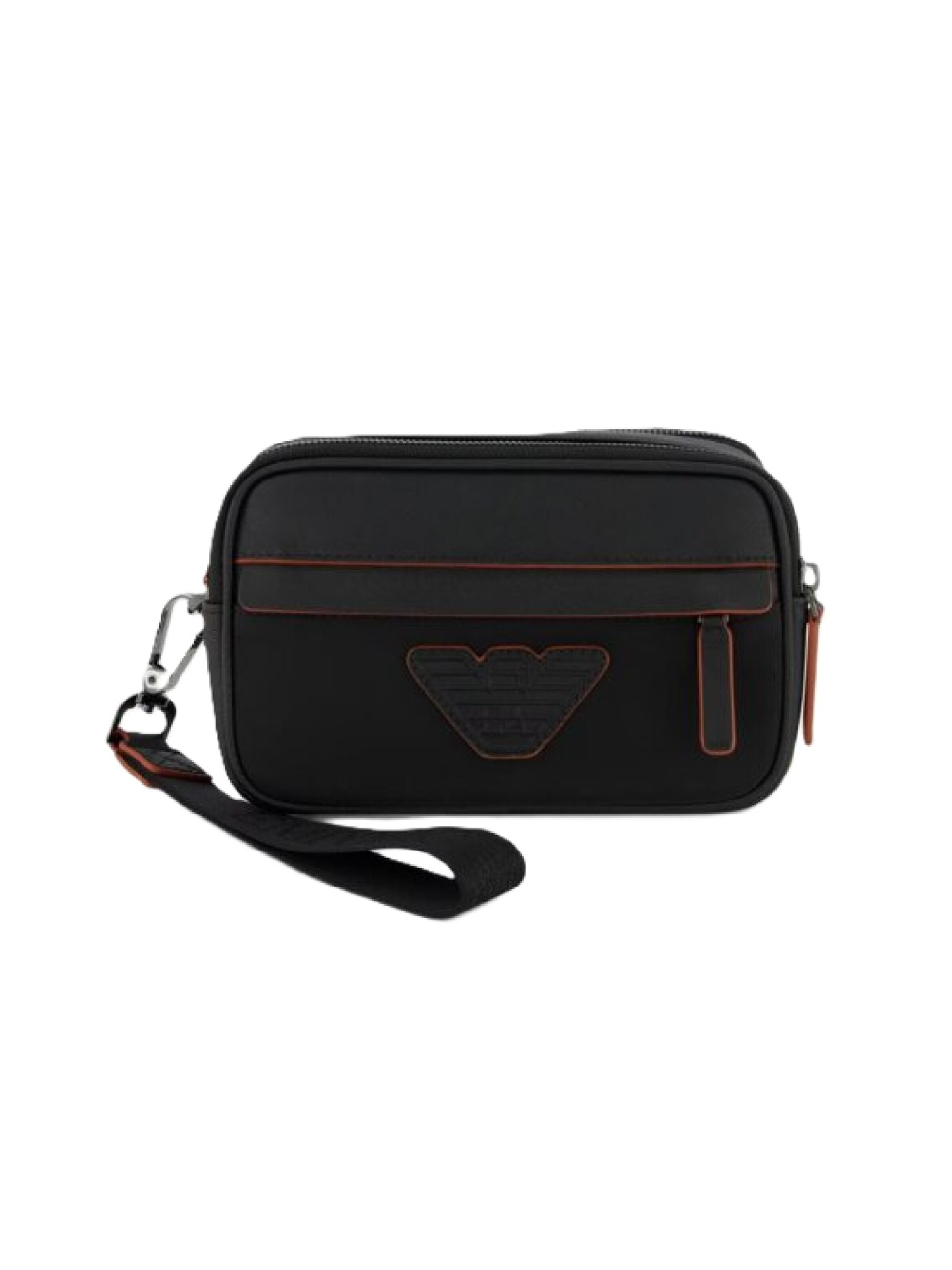 Emporio Armani Kulturtasche 'Y4R513'‌‌‌‌‌‌‌ in Schwarz: Vorderseite