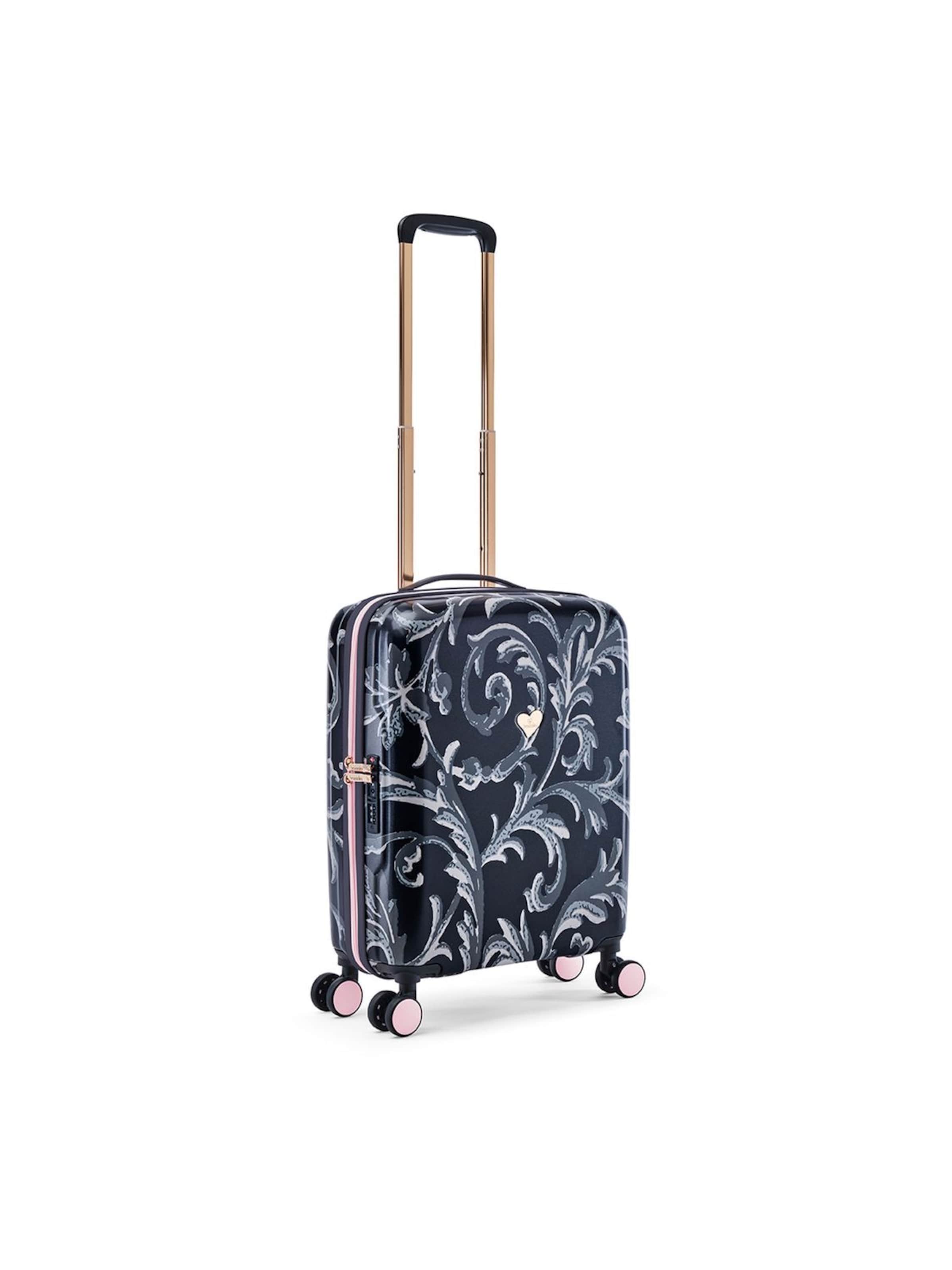 Braccialini Trolley 'Ariel'‌‌‌‌‌‌‌‌‌‌ in Schwarz: Vorderseite