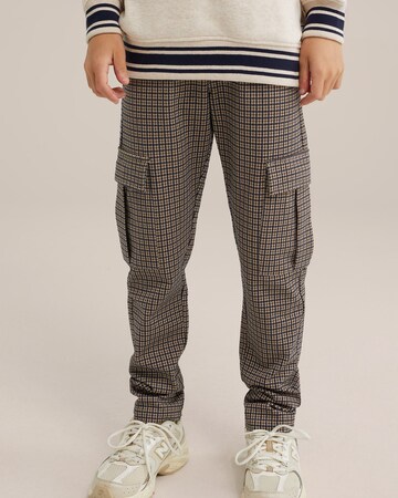 WE Fashion regular Bukser i brun: forside