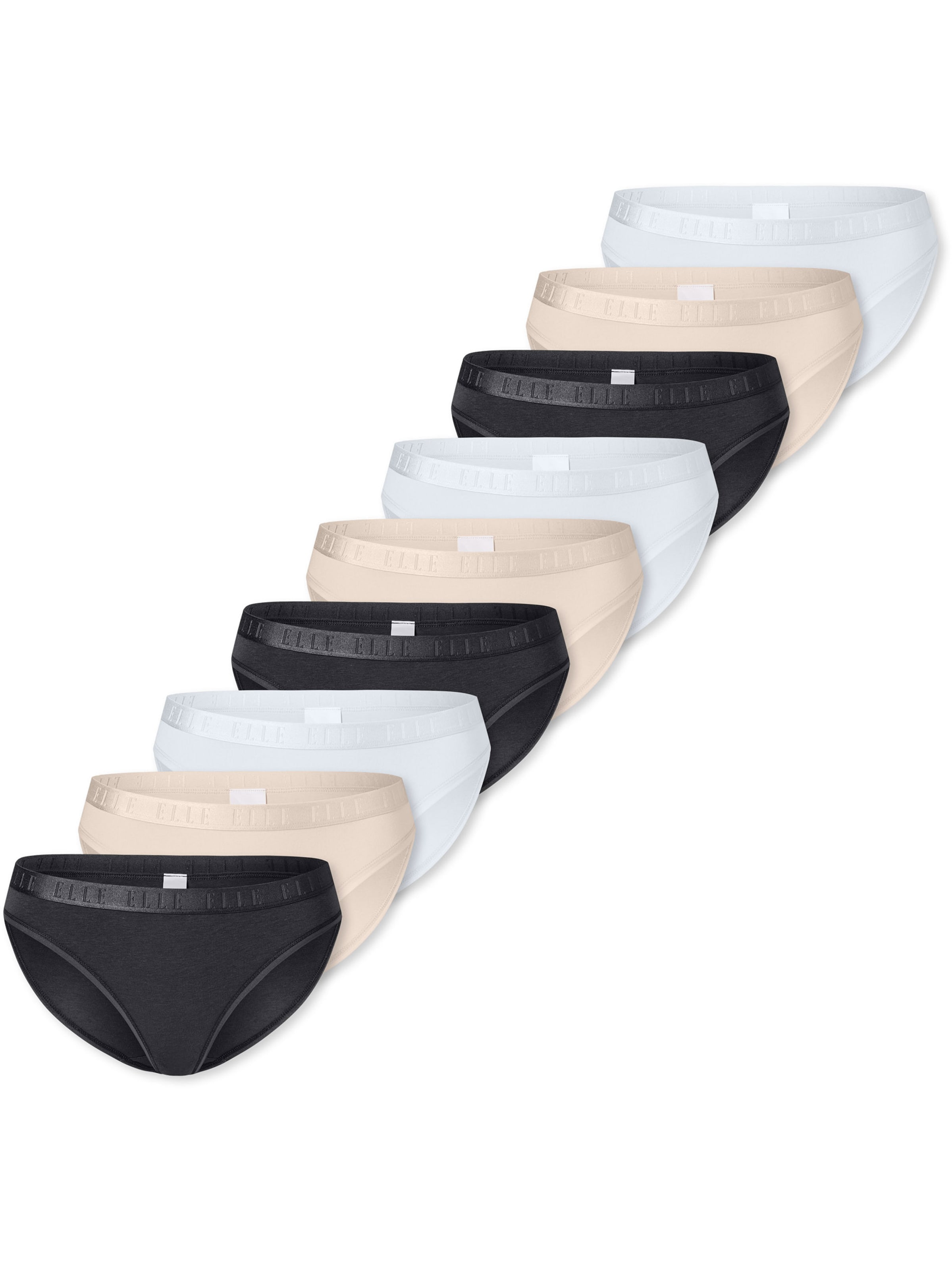 ELLE Slip ' Super Soft ' in Beige: front